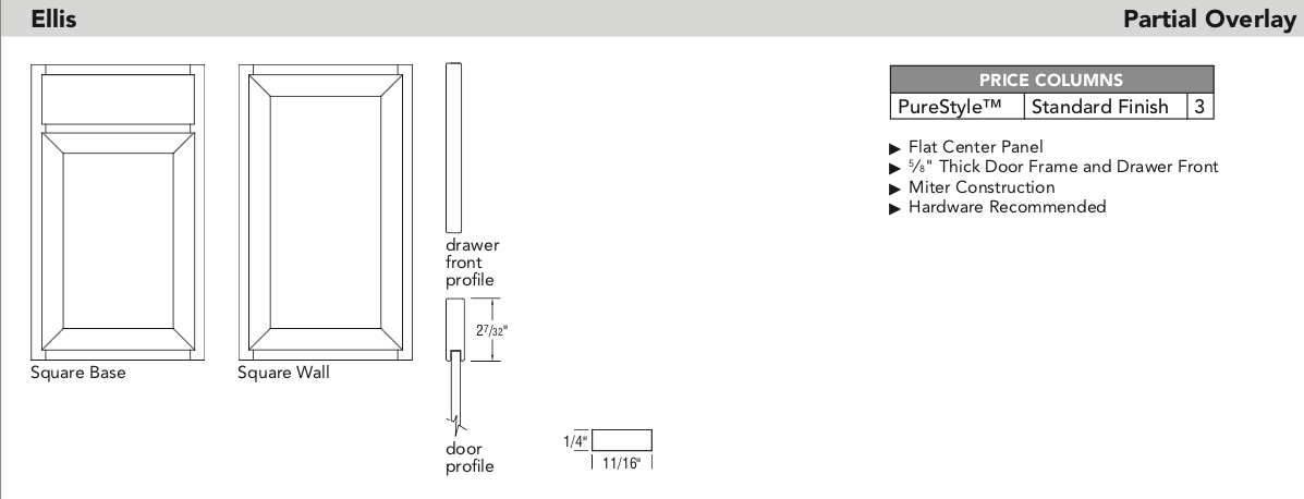 Aristokraft door specs Ellis