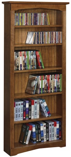 Arthur Brown multimedia bookcases