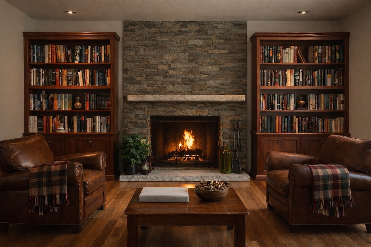 Traditional bookcase