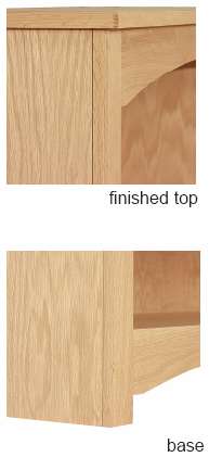 Shaker Bookcase Details