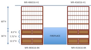 Wall unit diagram