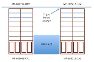 Wall unit diagram