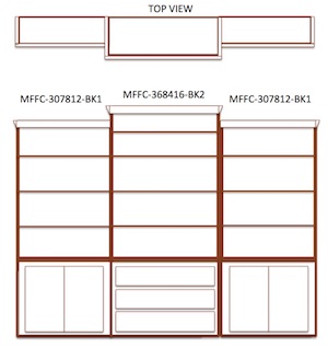 Wall unit diagram