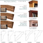 Crown: Crown Moulding, 8-Foot Piece